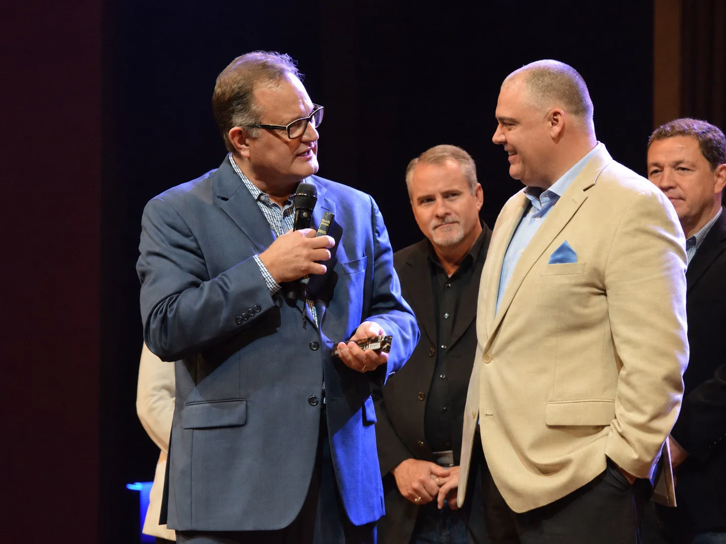 Pastors Marcos Witt and Christian Sebastia